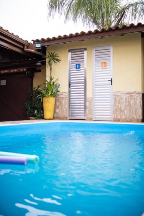 Casa com piscina próximo a Praia Grande e Tenório em Ubatuba